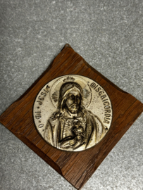 Plaquette Jezus Heilig Hart