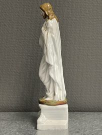 Jezus Heilig Hart 24 cm, biscuit porselein voor 1900 (1)
