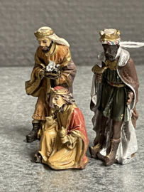 Kerst groep, 10 delen, resin, 5.5  cm (9)