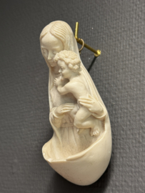 Wijwaterbakje Maria met kind