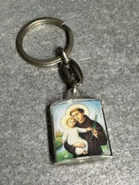 Sleutelhanger heilige Antonius van Padua.