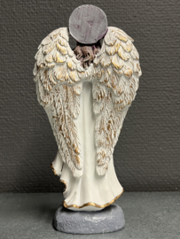 Engelenbeeld aartsengel Gabriël, 20 cm, resin (0)