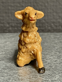 Schapen voor kerststal, resin, 45 cm, bruin staand (D)