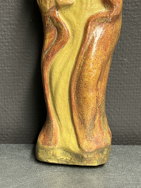 Plaquette Maria met kind, terracotta 28 cm (1)