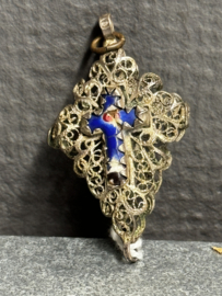 Filigraan Hanger met Crucifix