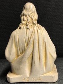 Buste Jezus, herinnering heilige communie, 1950, 14cm (15)