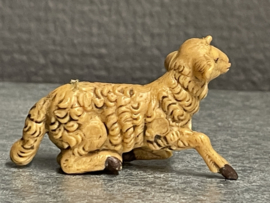 Schapen voor kersttstal, resin, 3,5 cm (D)