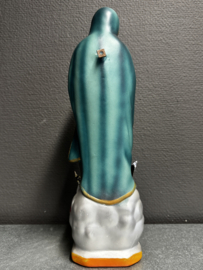Beeld Onze-Lieve-Vrouw van Guadalupe – handbeschilderd gips, 35,5 cm
