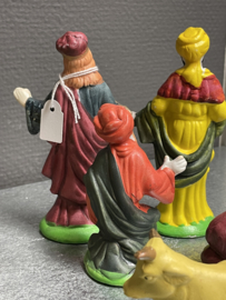 Kerstgroep, porselein, 12 cm, 10 delen (8)
