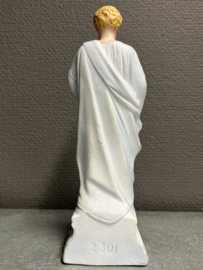 Heiligenbeeld Jozef, 22 cm, biscuit porselein, 1900. (5)