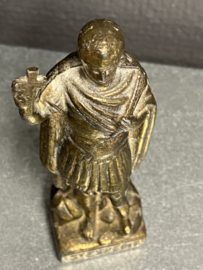 Heiligenbeeld Expeditus, koper, 10 cm (15)