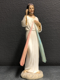 Heiligenbeeld Jezus Barmhartige, 21 cm, resin (2)