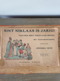 Sint Niklaas is jarig, 15 liedjes voor pianobegeleiding, Johanna Veth, (4)