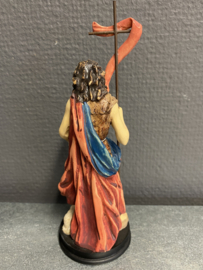 Heiligenbeeld Johannes de doper, resin, 16cm (2)