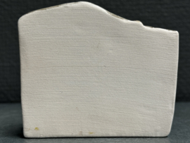 Kerstgroep Kerststal Schotland, aardewerk 9 x 7,5 cm