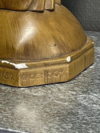 Jezus, gips, Gebroeders van Paridon, 38 cm, licht beschadigd 1900 (1)