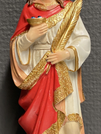 Heiligenbeeld Lucia van Syracuse 19 cm, resin (2)