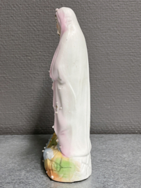 Heiligenbeeld heilige Familie  biscuit porselein, 1900, 18 cm. (4)