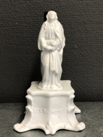 Heiligenbeeld Johannes, Ecce Homo, Biscuit porselein, 16 cm (1)