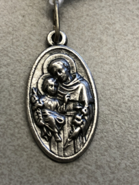 Devotiemedaille Antonius van Padua, 2 cm