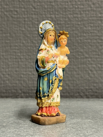 Heiligenbeeld Maria met kind (vuistbeeld), 7.5 cm, resin (5)