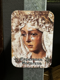 Koelkast magneet  María Santísima de la Esperanza Macarena, 6.5x4.5 CM