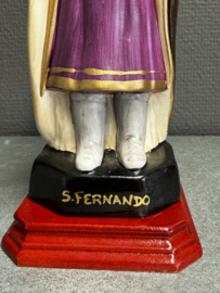 Heiligenbeeld Ferdinand III van Castilië