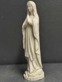 Beeld van Onze-Lieve-Vrouw van Lourdes – Handgemaakt uit Alabaster, Griekenland (Ifestos Art)