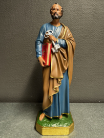 Heilige Petrus beelden en plaquettes