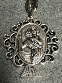 Sleutelhanger Heilige Christoffel.