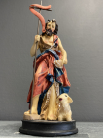 Heiligenbeeld Johannes de doper, resin, 16cm (2)