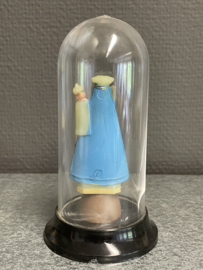 Souvenir Maria OLV van Scherpenheuvel 13 cm, kunststof jaren 30. (7)