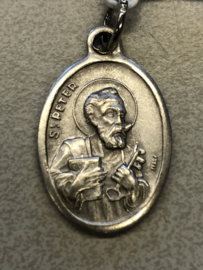 Devotiemedaille Paulus en Petrus, 2 cm