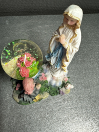 Snowglobe Maria Onze Lieve Vrouw van Lourdes