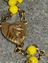 Rozenkrans Maria en Jezus, 37 cm