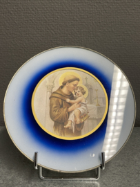 Antonius van Padua, 17,5 cm, glas, (8)