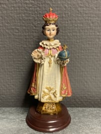 Kindje Jezus van Praag, 13 cm resin (5)