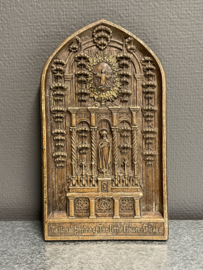 Plaquette National Shrine of the Little Flower Chicago 26 x 15 cm, Kirby-Coggeshall-Steinau (1)