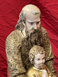 Kerstgroep Italiaans, jaren 60, circa 68 cm hoog