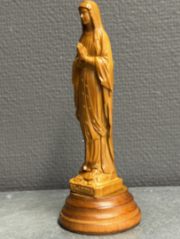 Beeld van Onze-Lieve-Vrouw van Lourdes – Houten uitvoering (18 cm)