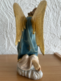 Engelenbeeld Knielende Engel Blauw