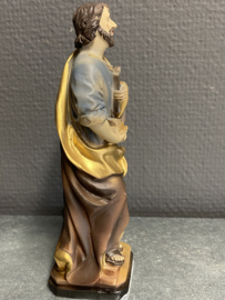 Heiligenbeeld Jozef arbeider, 15cm, resin (2)