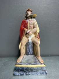 Christus op de koude steen, 30 cm, Malta, (2) (beschadigd)