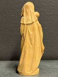 Heiligenbeeld Maria met kind en druiven, Lindehout, 15 cm (3)