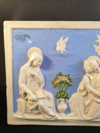 Della Robia. Aankondiging van de Engel, 20x17cm (12)