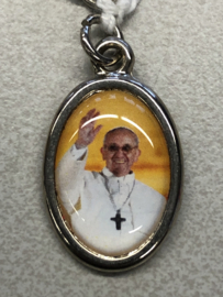 Devotiemedaille Paus Franciscus, 2 cm