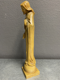 Heiligenbeeld Jezus Heilig Hart, gips, 19cm (3)