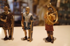 Romeinse soldaten, kruiziging Jezus 4 delen, resin, ca. 9 cm (8)