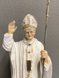 Johannes Paulus II, Paus, 30 cm, resin (5)