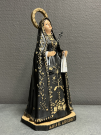 Heiligenbeeld Maria OLV 7 smarten, Maria Addolorata,20 cm resin (5)